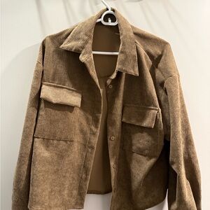 Corduroy Brown Jacket